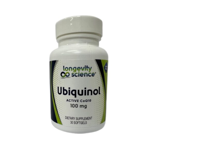 Longevity Science Ubiquinol 100 mg Nutrivene