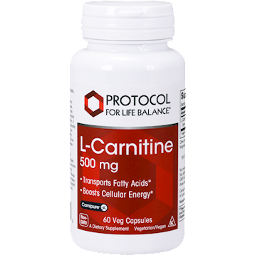 l carnitine vegan supplement L-Carnitine, 500 mg Veggie Capsules main image 0